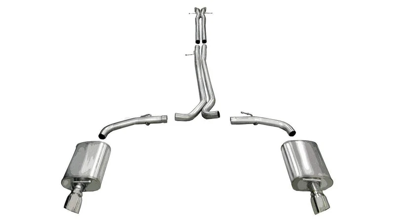 Corsa Exhaust Ford Taurus SHO 3.5L V6 Turbo (10-19) Catback w/ Sport Mufflers