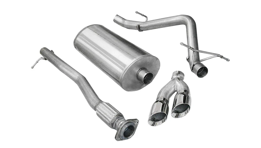 Corsa Exhaust GMC Sierra Denali 1500 / Chevy Silverado 1500 6.2L (11-13) Catback w/ Sport Muffler