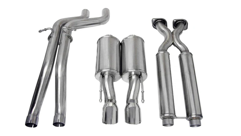 Corsa Exhaust Jeep Grand Cherokee 6.1L V8 (06-10) Catback w/ Sport Muffler