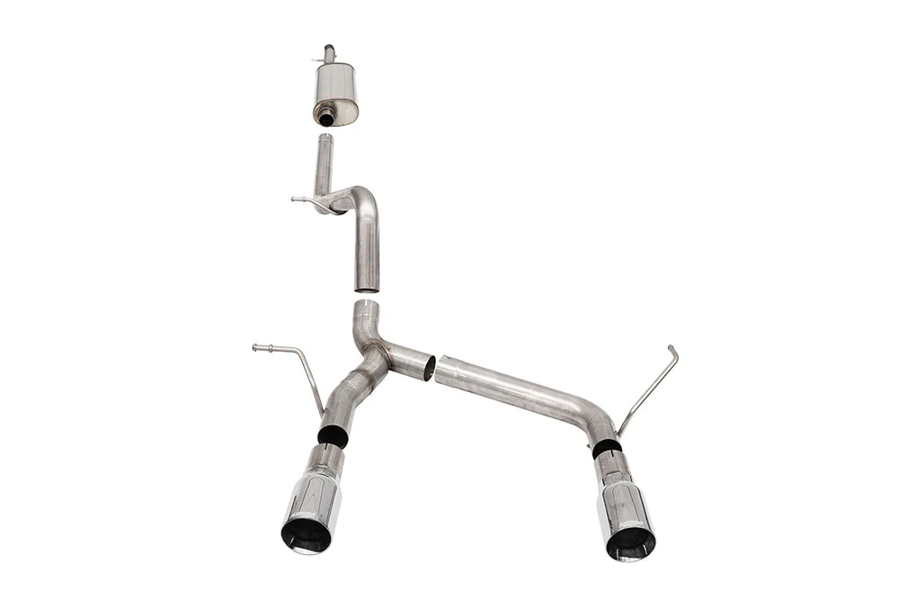 Corsa Exhaust Jeep Wrangler JKU 3.6L 3.8L (07-18) Catback w/ Sport Mufflers - Image 2