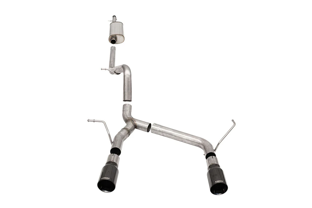 Corsa Exhaust Jeep Wrangler JKU 3.6L 3.8L (07-18) Catback w/ Sport Mufflers - Image 3