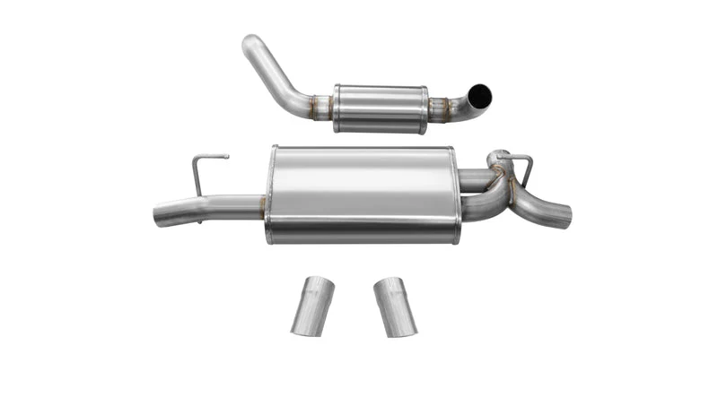 Corsa Exhaust Jeep Wrangler JLU / JL 3.6L 2.0L Turbo (18-23) Axleback Sport or Touring Mufflers - Image 4