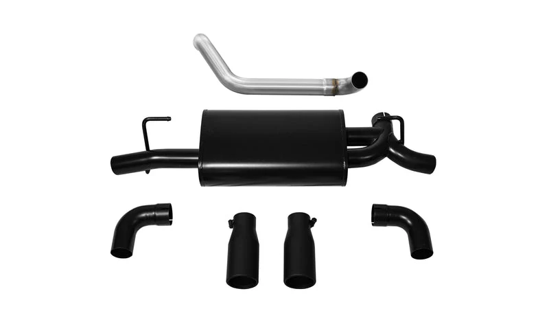Corsa Exhaust Jeep Wrangler JLU / JL 3.6L 2.0L Turbo (18-23) Axleback Sport or Touring Mufflers - Image 6