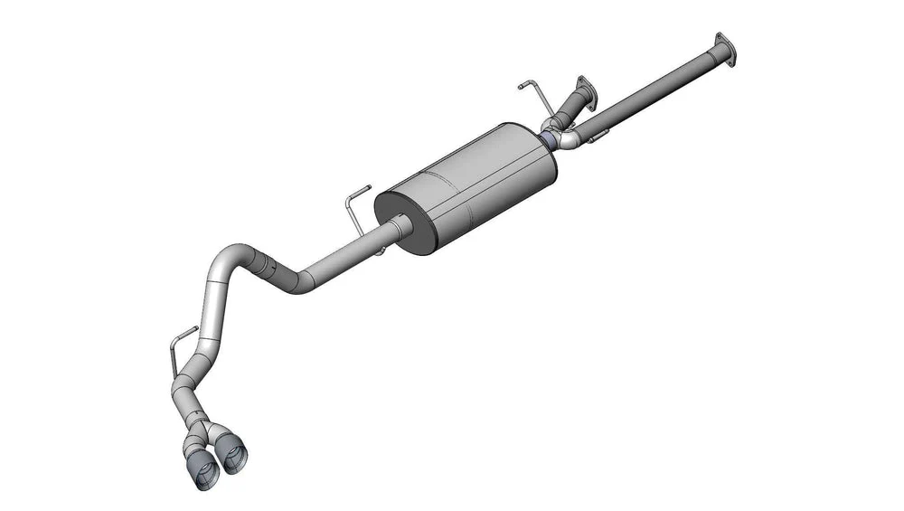 Corsa Exhaust Toyota Tundra 5.7L V8 (07-08) Catback w/ Sport Mufflers