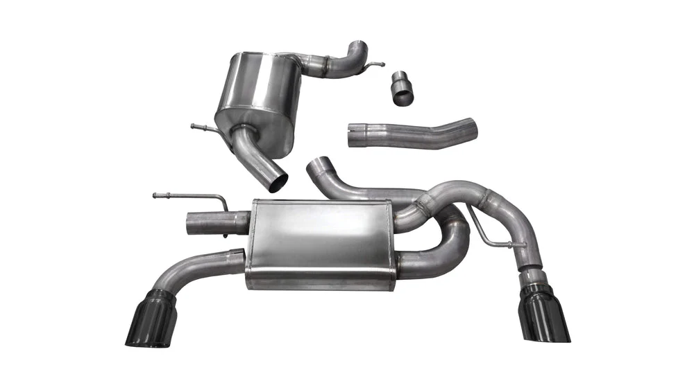 Corsa Exhaust VW Golf GTI Mk6 2.0T (10-14) Catback w/ Touring Mufflers - Image 2