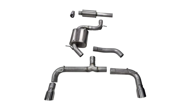 Corsa Exhaust VW Golf GTI MK7 2.0T (14-16 ) Catback w/ Sport Mufflers - Image 2