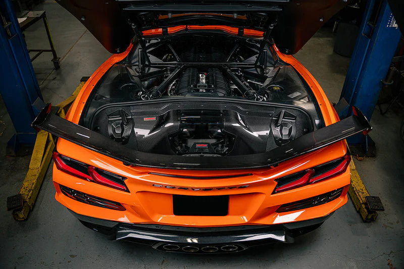 Corsa Intake for Chevy Corvette C8 Z06 (2023-2025) Carbon Fiber - Dual Path with Heat Shield 44012D - Image 5