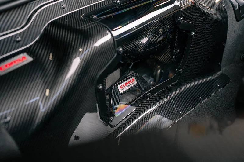 Corsa Intake for Chevy Corvette C8 Z06 (2023-2025) Carbon Fiber - Dual Path with Heat Shield 44012D - Image 7