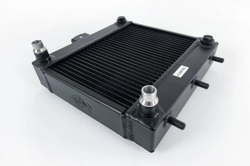 CSF Auxiliary Radiator for BMW M2 F87 (19-21) M3 M4 F80/ F82/ F83 (15-20) High Performance All - Aluminum with Rock Guard 8258 - Image 3