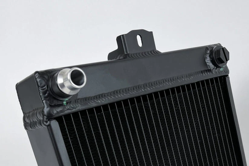 CSF Auxiliary Radiator for BMW M2 F87 (19-21) M3 M4 F80/ F82/ F83 (15-20) High Performance All - Aluminum with Rock Guard 8258 - Image 6