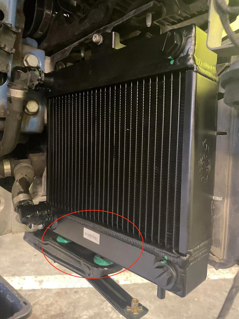 CSF Auxiliary Radiator for BMW M2 F87 (19-21) M3 M4 F80/ F82/ F83 (15-20) High Performance All - Aluminum with Rock Guard 8258 - Image 8