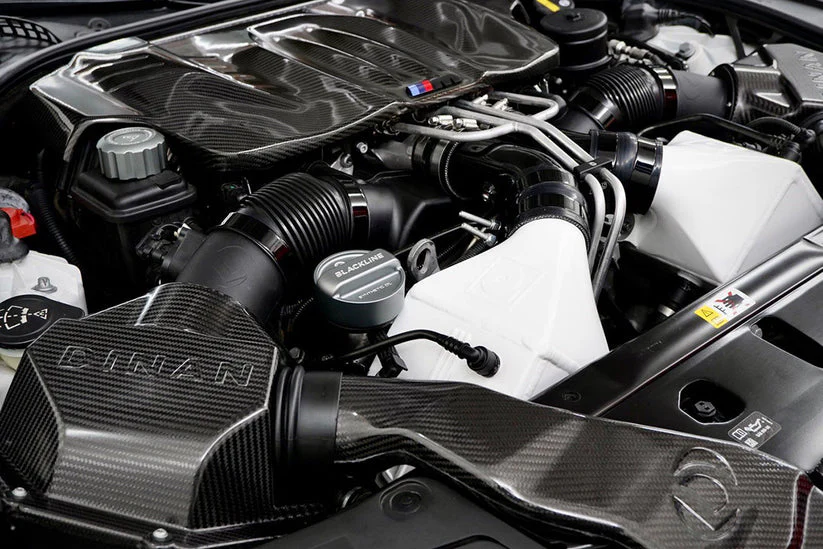 CSF Charge Air Cooler for BMW M5 F10 / M6 F06 / F12 / F13 4.4L Twin Turbo V8 (2012-2018) Twin Charge Crinkle Black or Raw Aluminum Finish - Image 10
