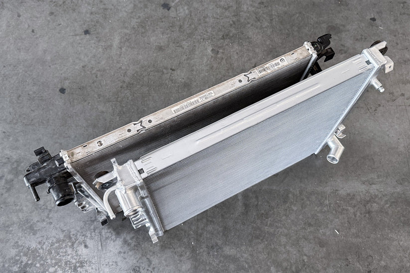 CSF Radiator for Jeep Gladiator JT 3.6L V6 / Turbocharged Diesel 3.0L V6 (2020-2026) High Performance All-Aluminum 7340 - Image 9