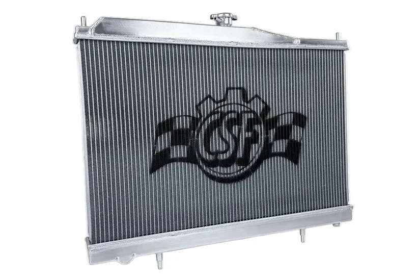 CSF Radiator for Nissan Skyline R33 / R34 (1994-2002) High Performance All-Aluminum Silver or Black Finish