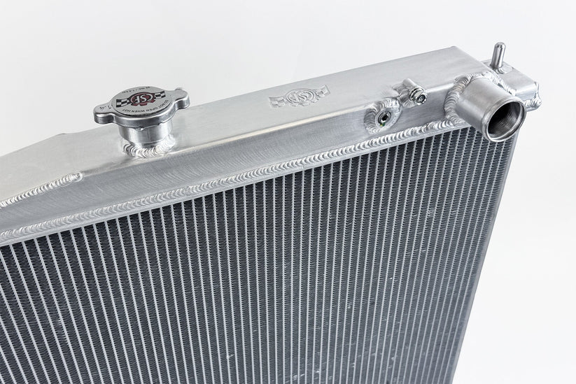 CSF Radiator for Nissan Skyline R33 / R34 (1994-2002) High Performance All-Aluminum Silver or Black Finish - Image 3