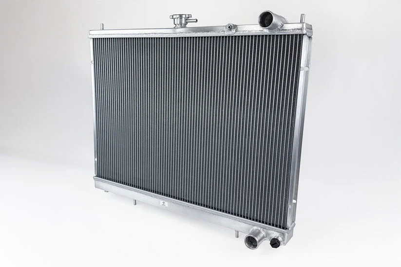 CSF Radiator for Nissan Skyline R34 GT-R (1999-2002) High Performance All-Aluminum Silver or Black Finish - Image 2