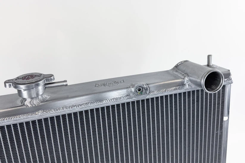 CSF Radiator for Nissan Skyline R34 GT-R (1999-2002) High Performance All-Aluminum Silver or Black Finish - Image 3