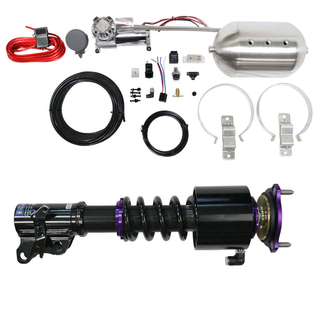 D2 Racing RS Coilovers Acura Integra Type-R (97-01) RS Coilovers w/ Front Lift Air Suspension Cups - Image 10