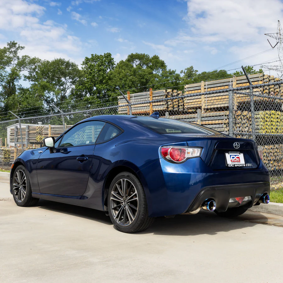 DC Sports Exhaust Subaru BRZ FRS 86 (2013-2021) Axleback w/ Polished or Burnt Tip Muffler - Image 8