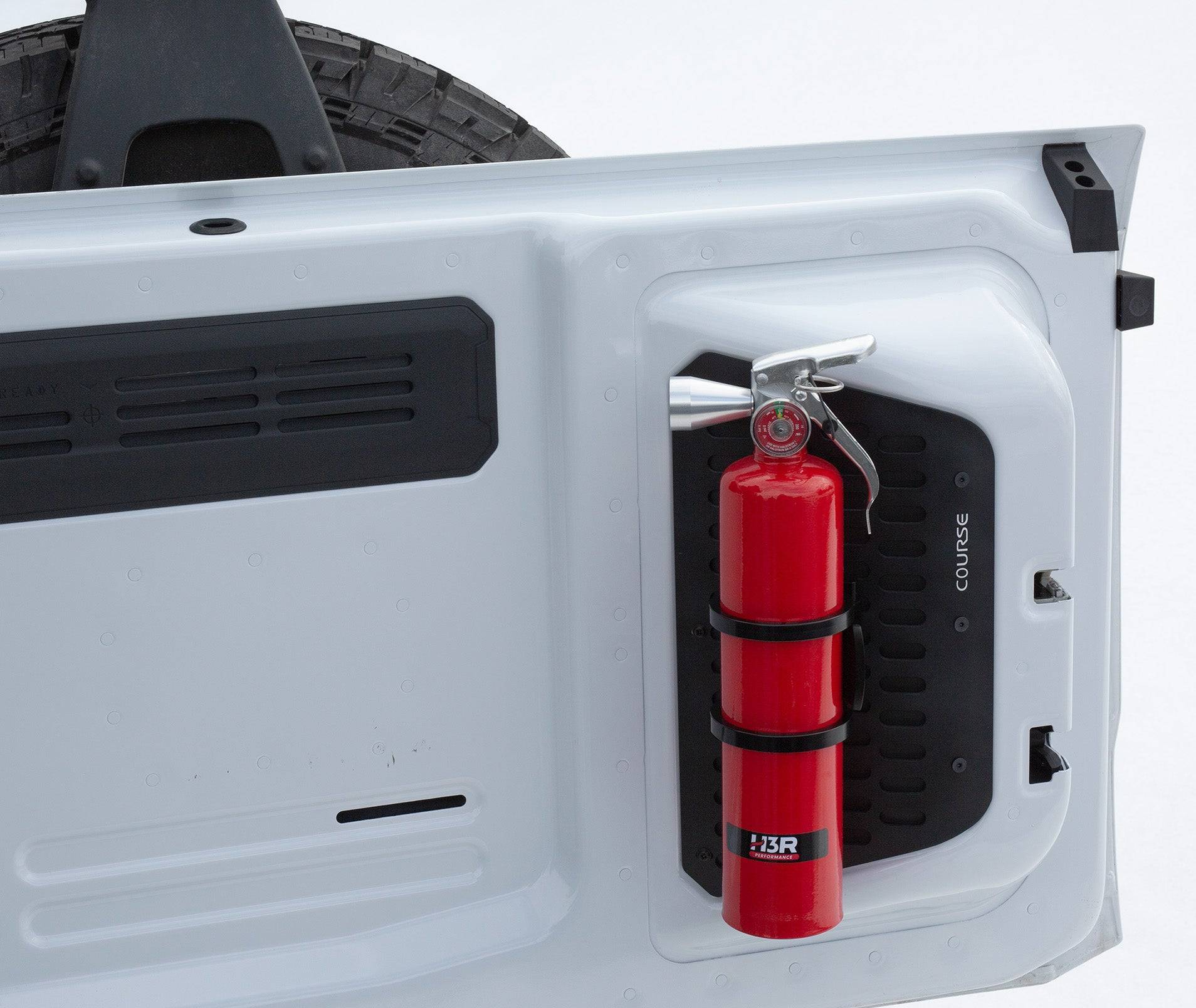 Course Motorsports Fire Extinguisher Tailgate Mount/Molle Panel for Ford Bronco (2021-2026) Direct Fit Easy Installation - Image 5