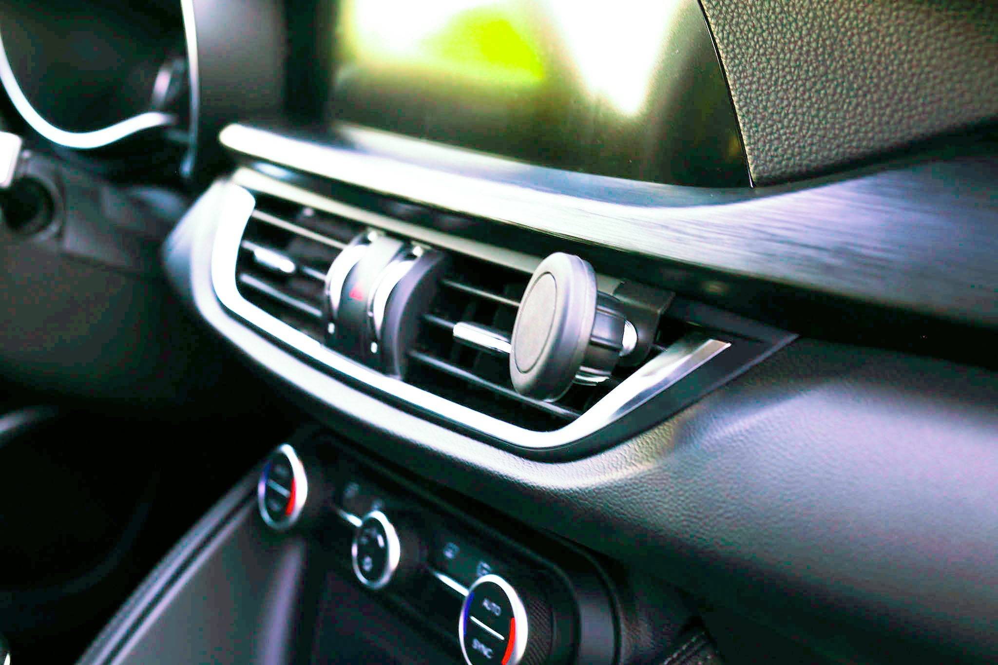 Course Motorsports Phone Mount for Alfa Romeo Stelvio (2016-2026) Cradle / Magnetic / Magsafe Wireless Charging - Image 5
