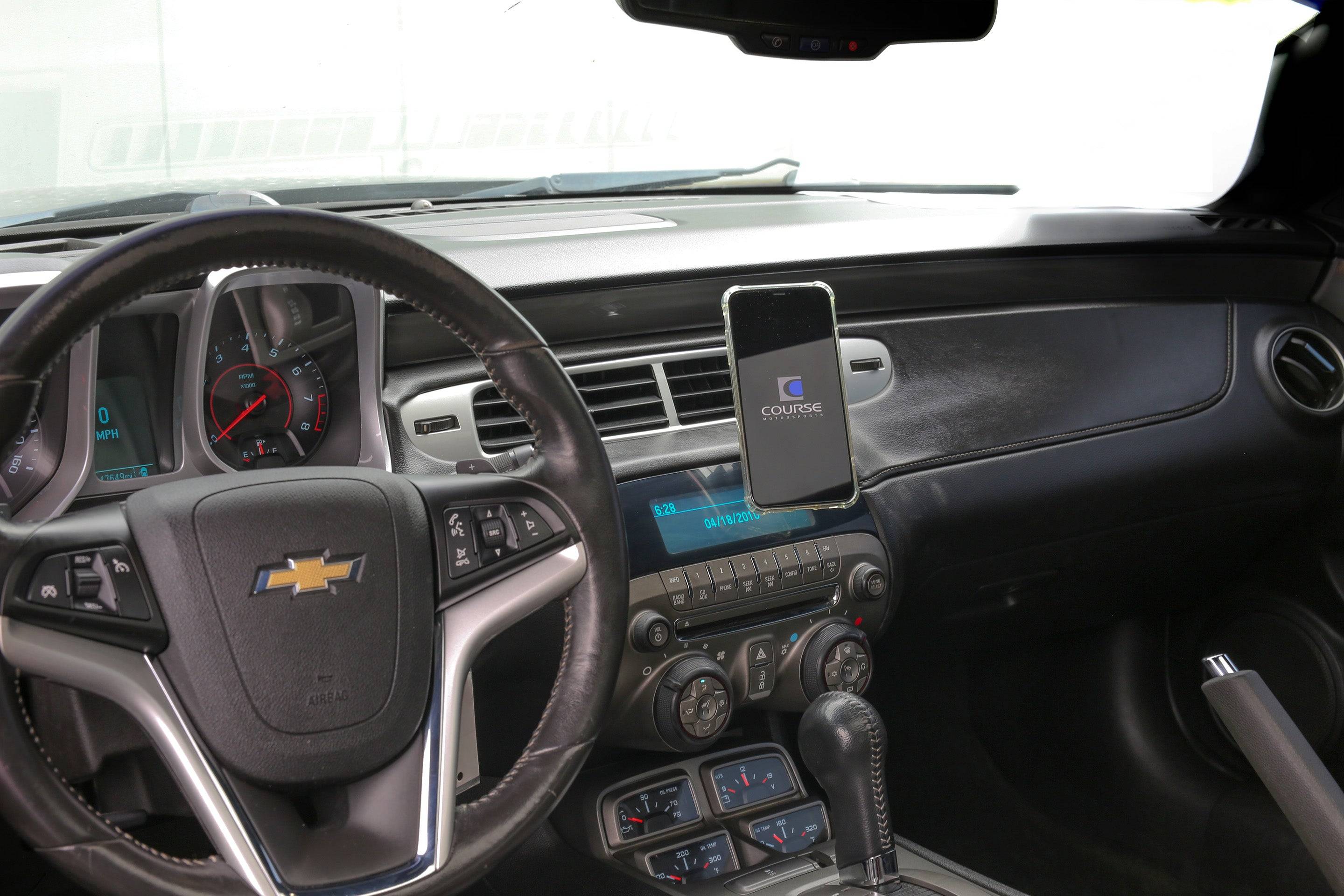 Course Motorsports Phone Mount for Chevy Camaro (2010-2015) Cradle / Magnetic / Magsafe Wireless Charging - Image 3