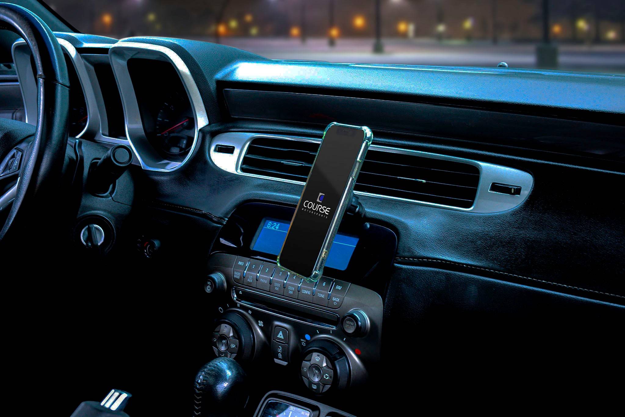 Course Motorsports Phone Mount for Chevy Camaro (2010-2015) Cradle / Magnetic / Magsafe Wireless Charging - Image 5