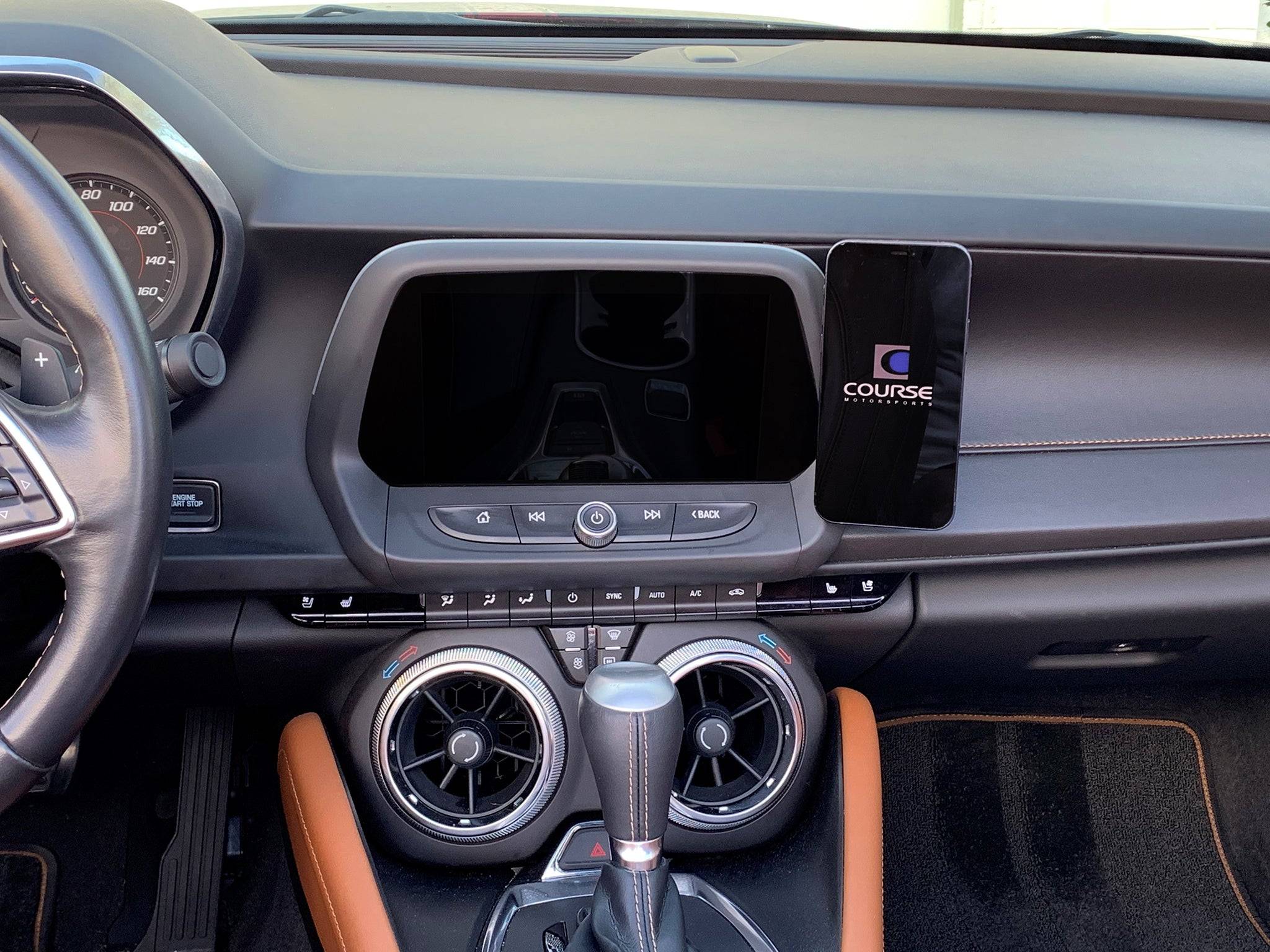 Course Motorsports Phone Mount for Chevy Camaro (2016-2024) Cradle / Magnetic / Magsafe Wireless Charging - Image 4