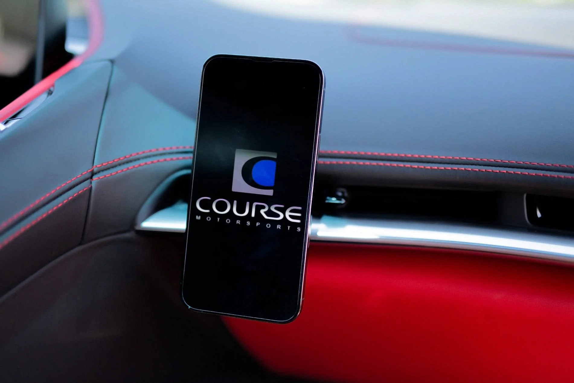 Course Motorsports Phone Mount for Chevy Corvette C8 (2020-2026) Cradle / Magnetic / Magsafe Wireless Charging - Image 8