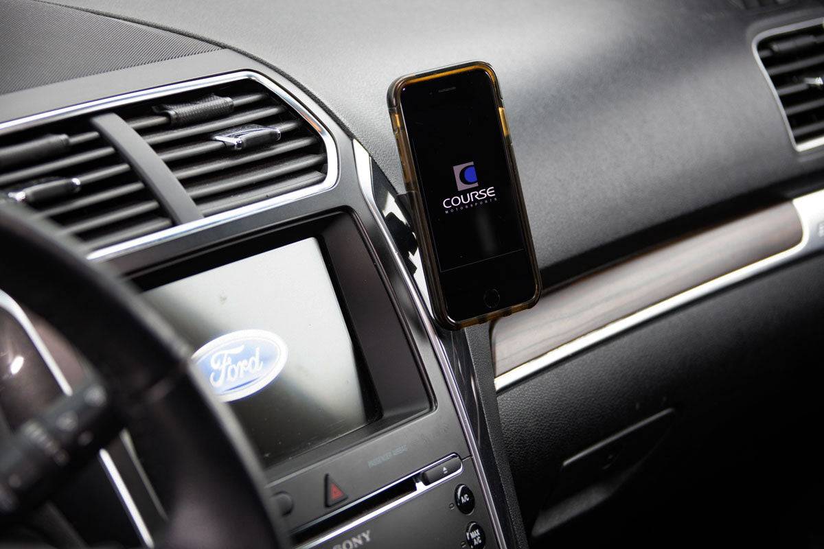 Course Motorsports Phone Mount for Ford Explorer (2011-2019) Cradle / Magnetic / MagSafe Wireless Charging - Image 3