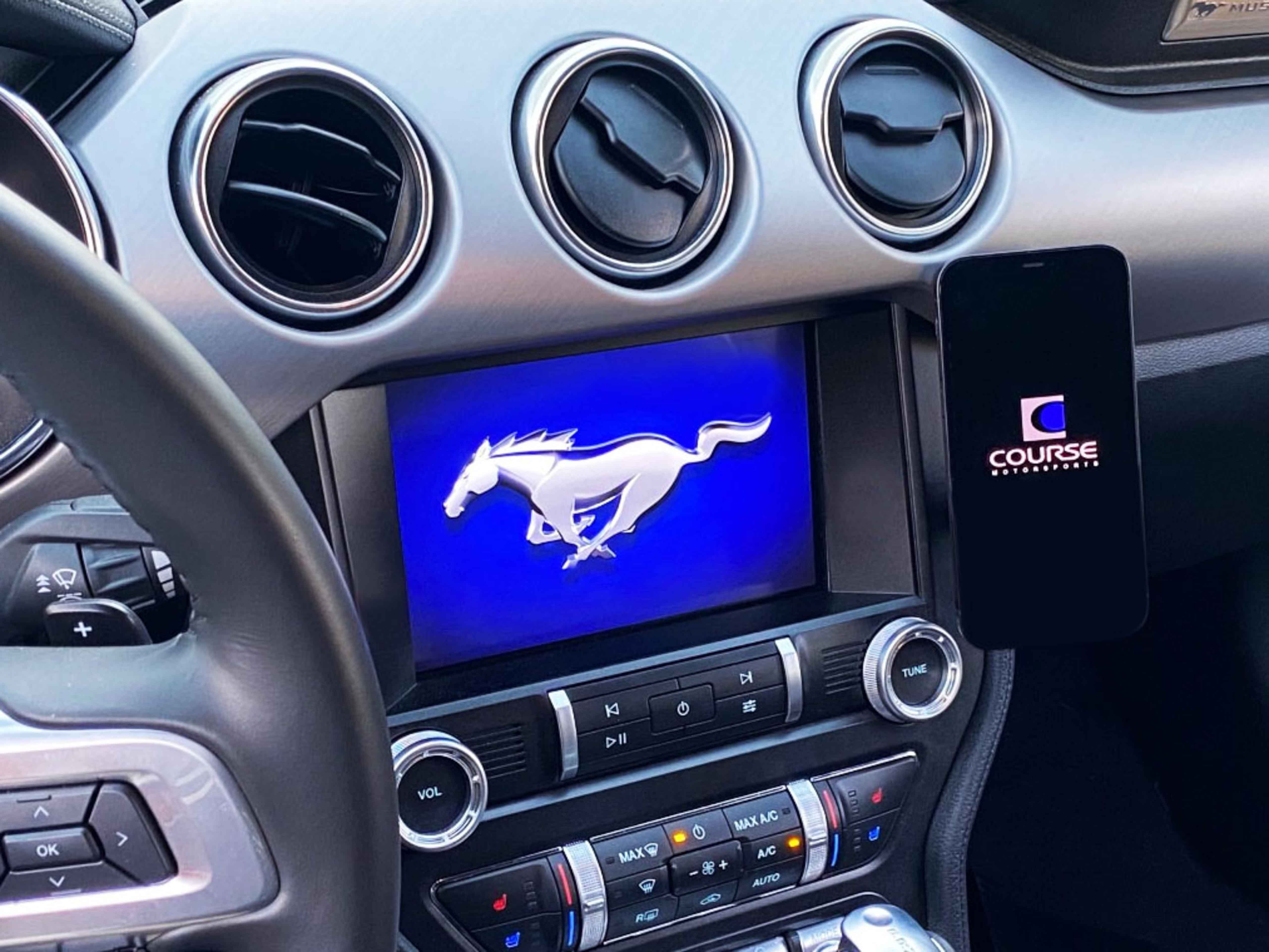 Course Motorsports Phone Mount for Ford Mustang S550 (2015-2023) Cradle / Magnetic / Magsafe Wireless Charging - Image 3