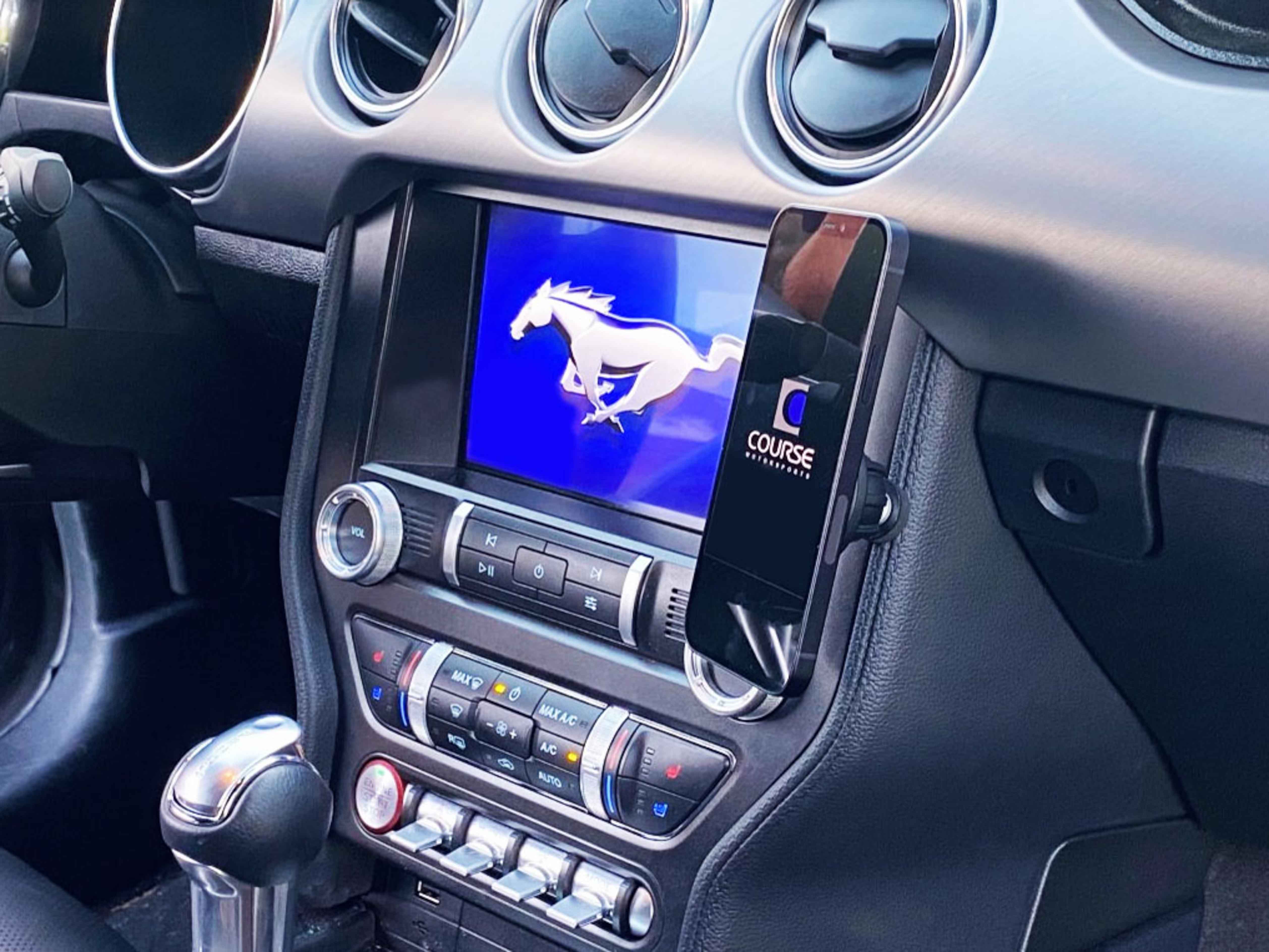 Course Motorsports Phone Mount for Ford Mustang S550 (2015-2023) Cradle / Magnetic / Magsafe Wireless Charging - Image 5
