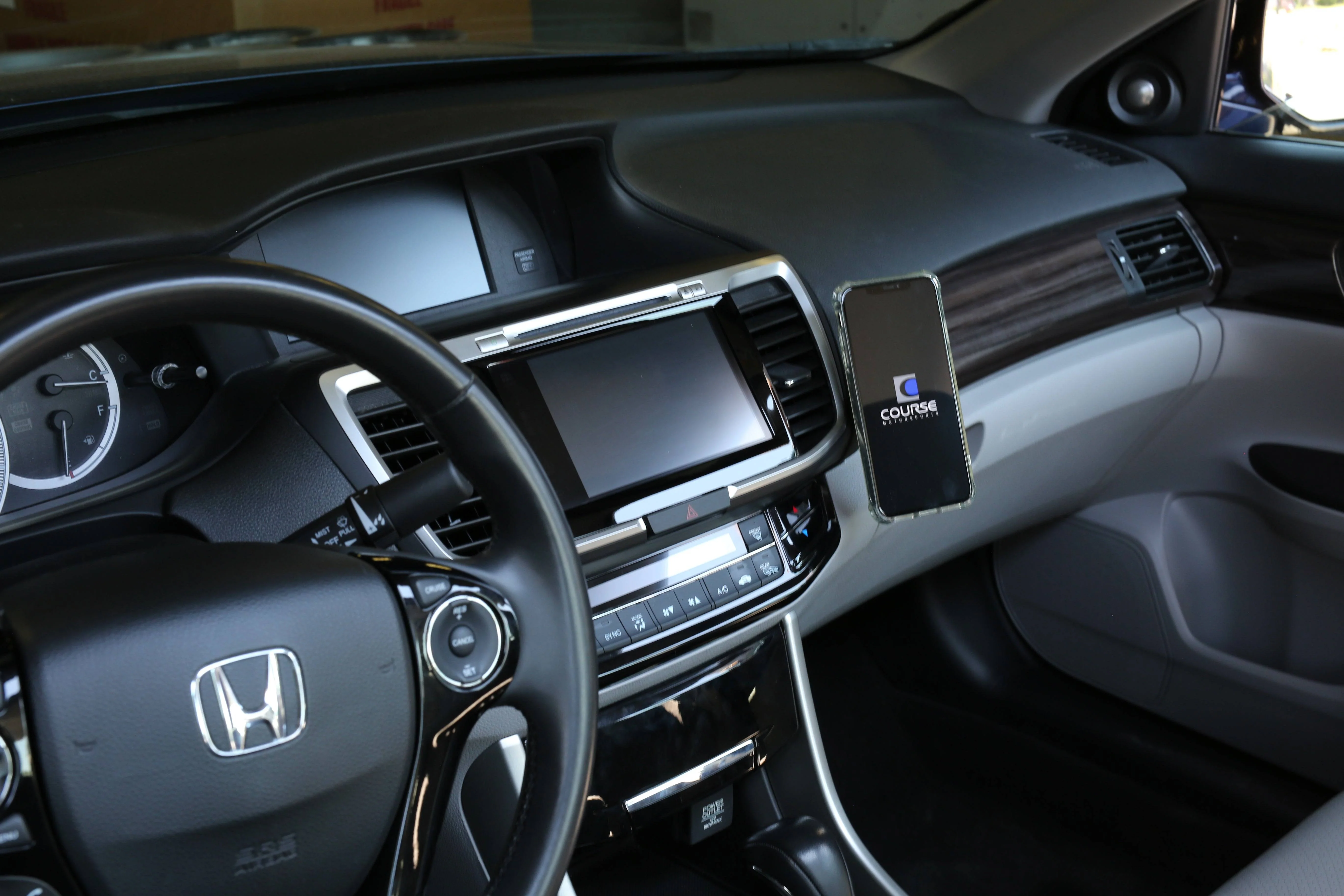 Course Motorsports Phone Mount for Honda Accord (2013-2017) Cradle / Magnetic / MagSafe Wireless Charging - Image 4