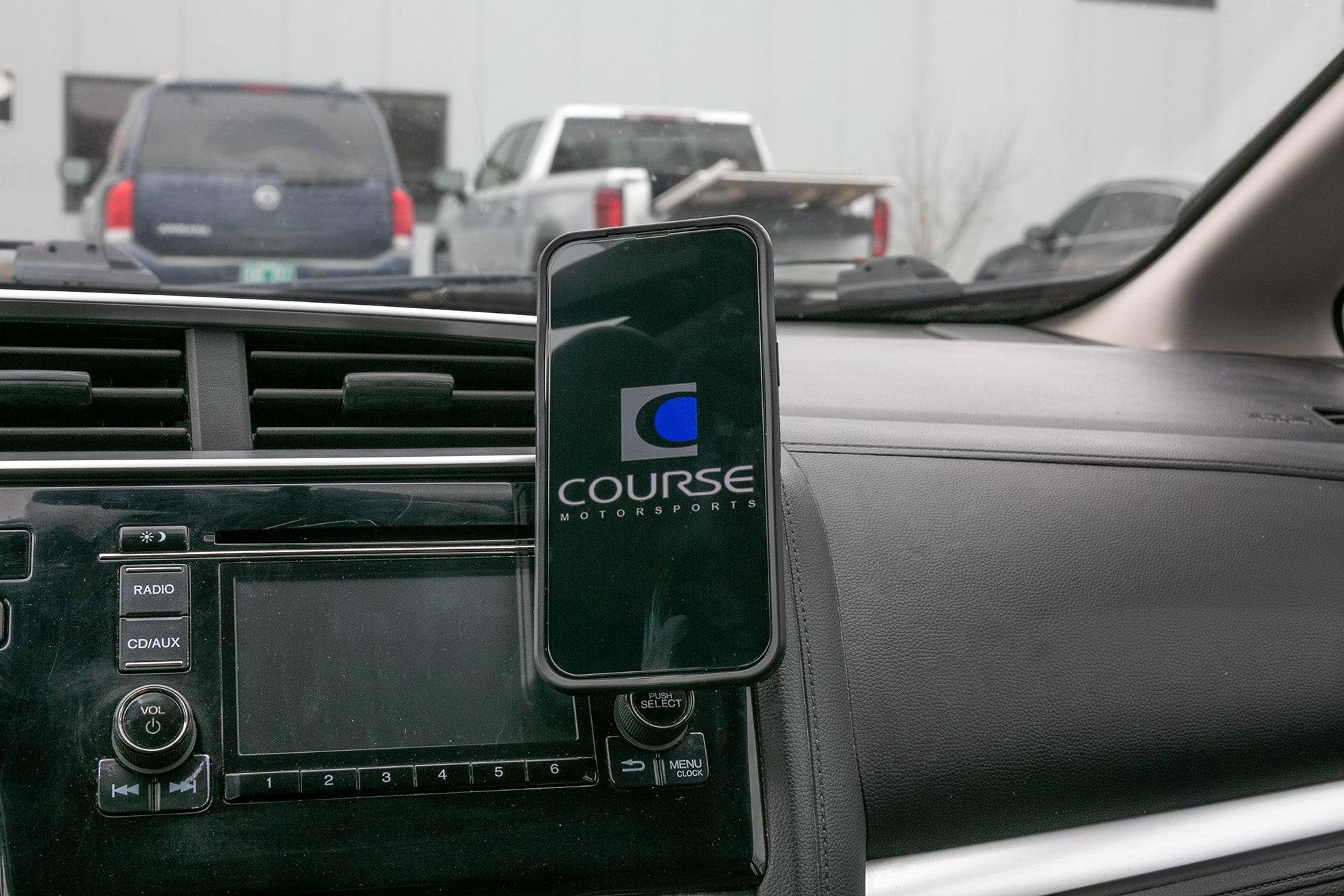 Course Motorsports Phone Mount for Honda Fit (2015-2022) Cradle / Magnetic / MagSafe Wireless Charging - Image 3
