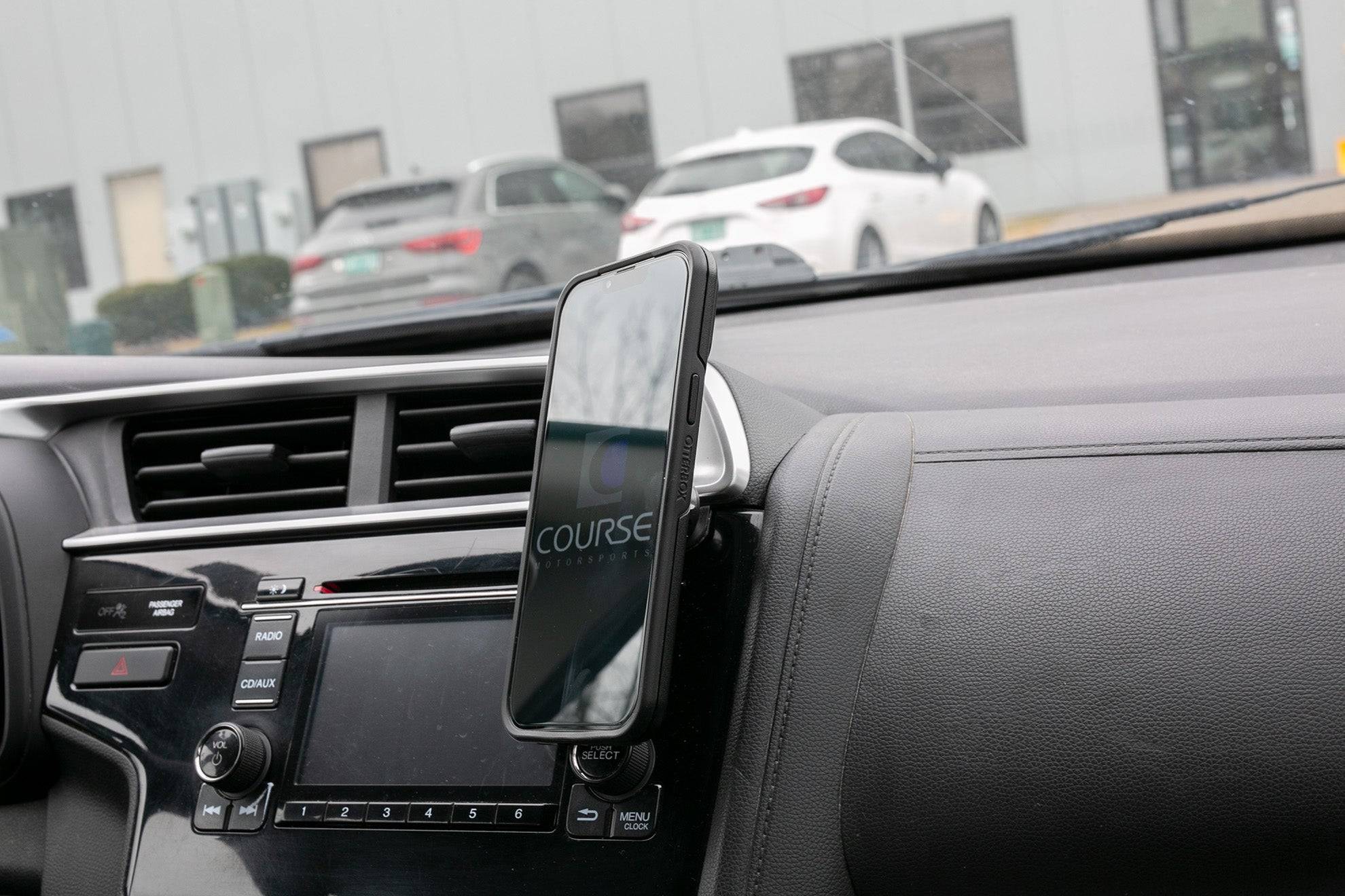 Course Motorsports Phone Mount for Honda Fit (2015-2022) Cradle / Magnetic / MagSafe Wireless Charging - Image 5