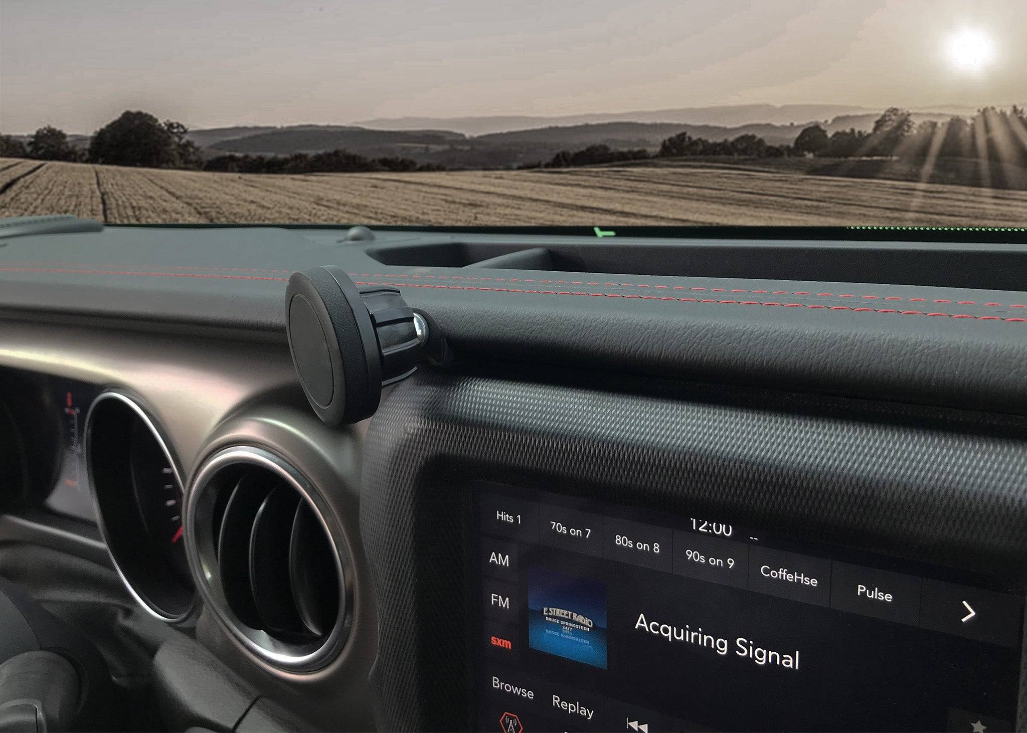 Course Motorsports Phone Mount for Jeep Wrangler / Gladiator / Rubicon (2018-2023) Cradle / Magnetic / Magsafe Wireless Charging - Image 4