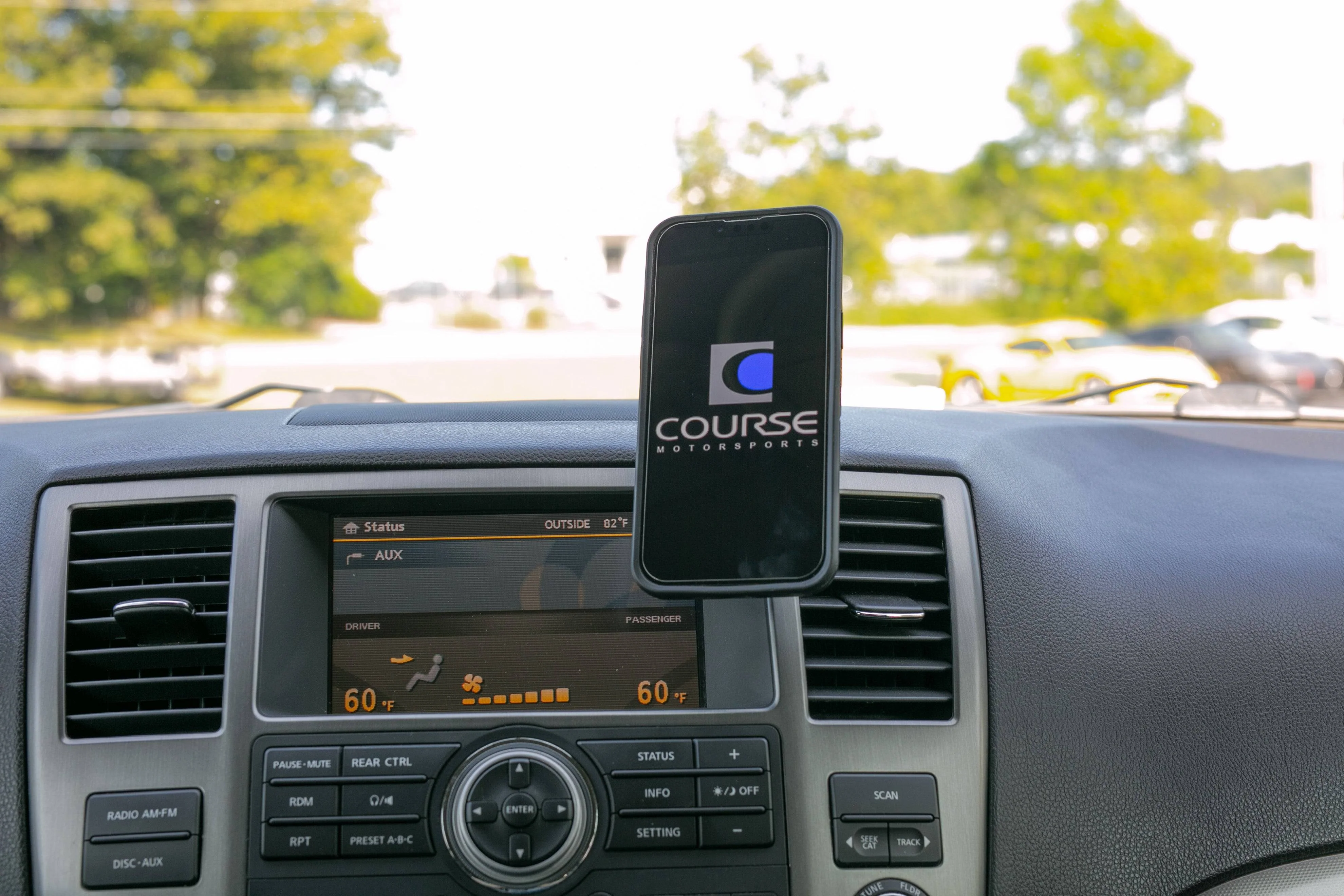 Course Motorsports Phone Mount for Nissan Armada (2008-2015) Cradle / Magnetic / MagSafe Wireless Charging - Image 2