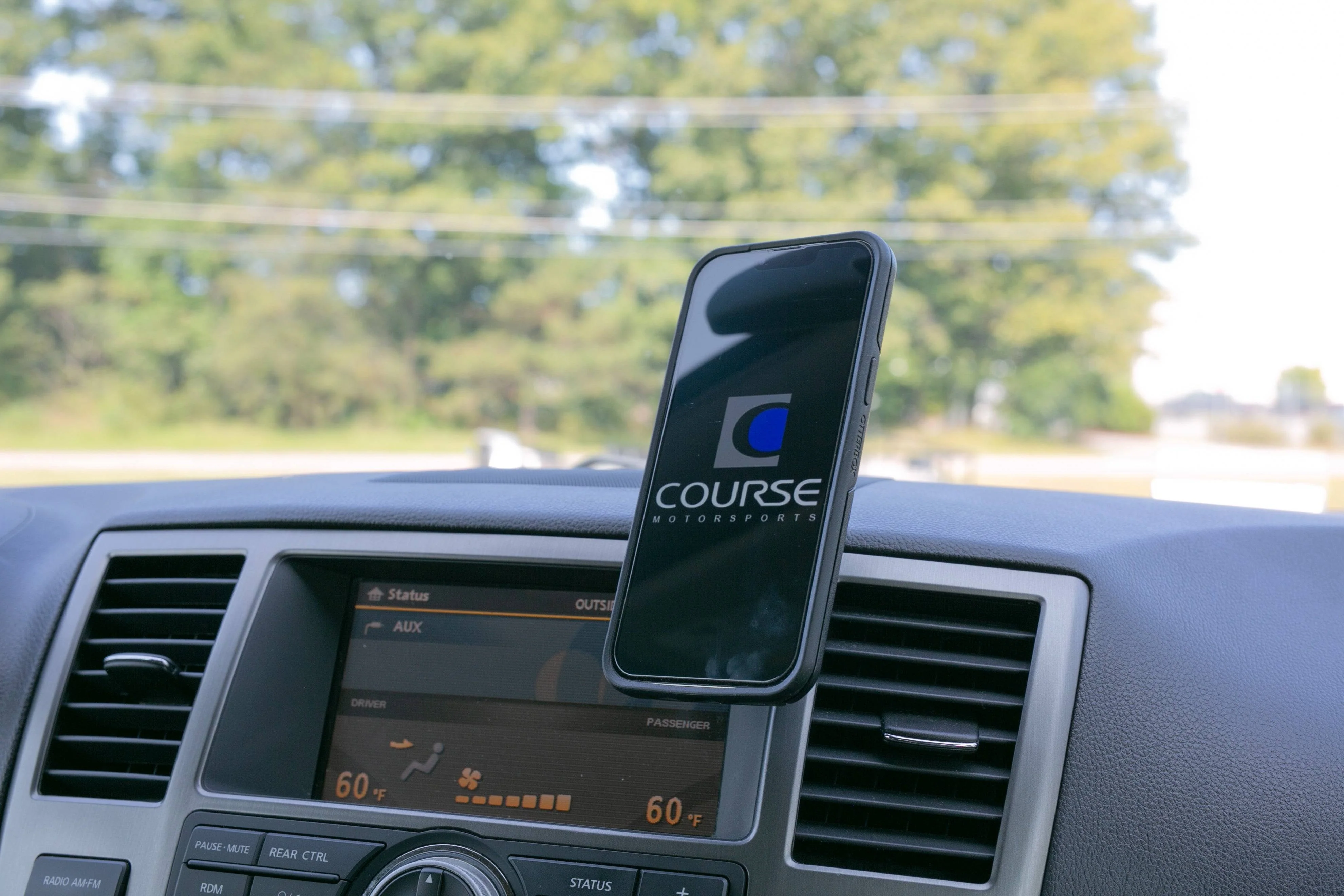 Course Motorsports Phone Mount for Nissan Armada (2008-2015) Cradle / Magnetic / MagSafe Wireless Charging - Image 3