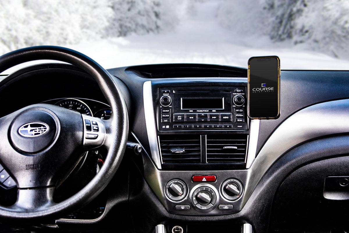 Course Motorsports Phone Mount for Subaru WRX (08-14) Forester (09-13) Impreza (08-11) Cradle / Magnetic / Magsafe Wireless Charging - Image 4