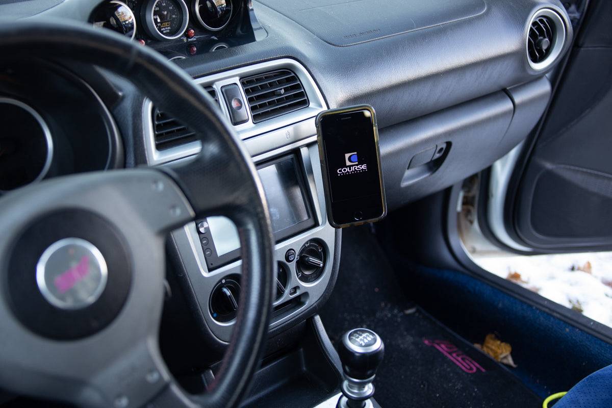 Course Motorsports Phone Mount for Subaru WRX / WRX STi / Impreza (2002-2007) Cradle / Magnetic / MagSafe Wireless Charging - Image 3