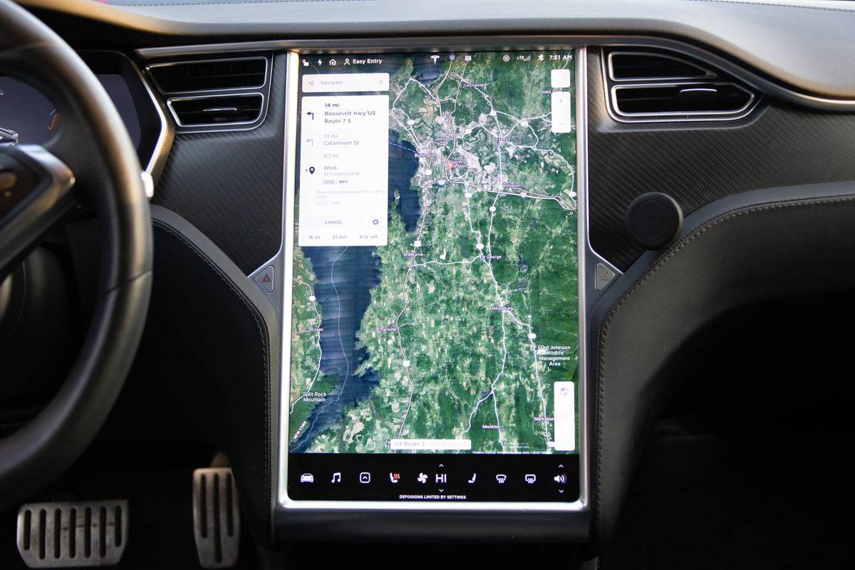 Course Motorsports Phone Mount for Tesla Model S (12-20) & Model X (12-21) Cradle / Magnetic / Magsafe Wireless Charging - Image 5