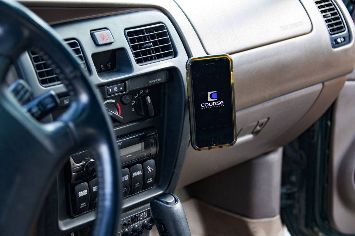 Course Motorsports Phone Mount for Toyota 4Runner (99-02) Tacoma (95-04) Cradle / Magnetic / Magsafe Wireless Charging - Image 3