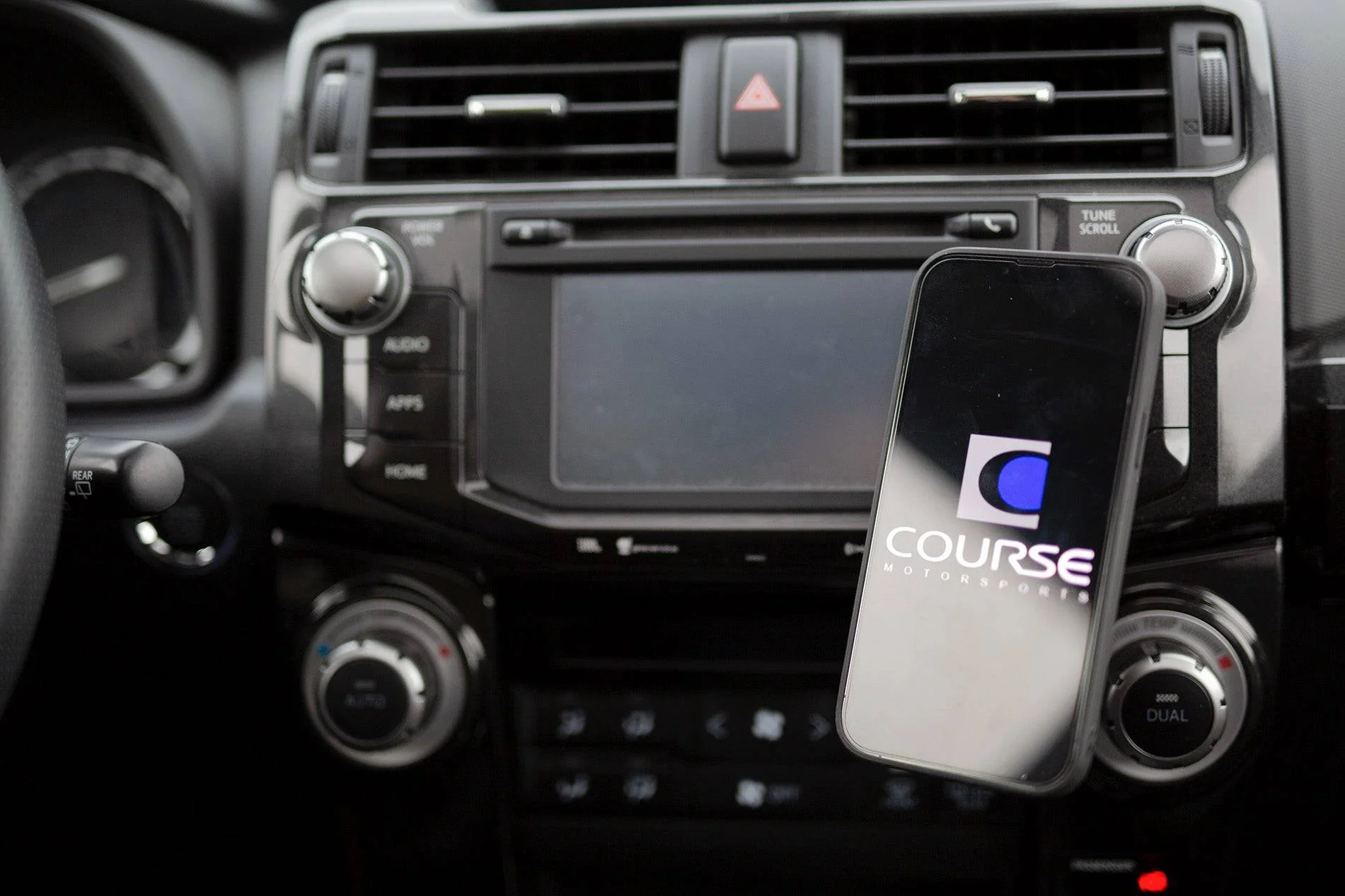 Course Motorsports Phone Mount for Toyota 4Runner (2010-2024) Cradle / Magnetic / Magsafe Wireless Charging - Image 3