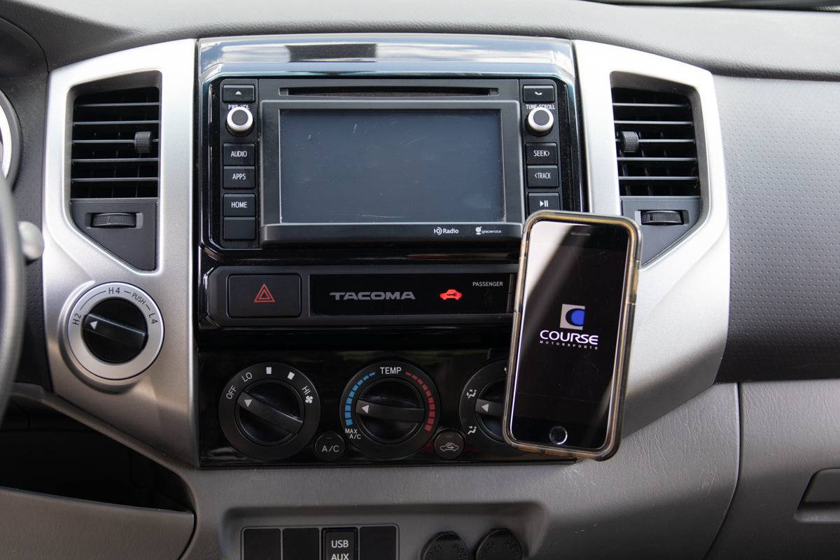 Course Motorsports Phone Mount for Toyota Tacoma (2005-2015) Cradle / Magnetic / Magsafe Wireless Charging - Image 5