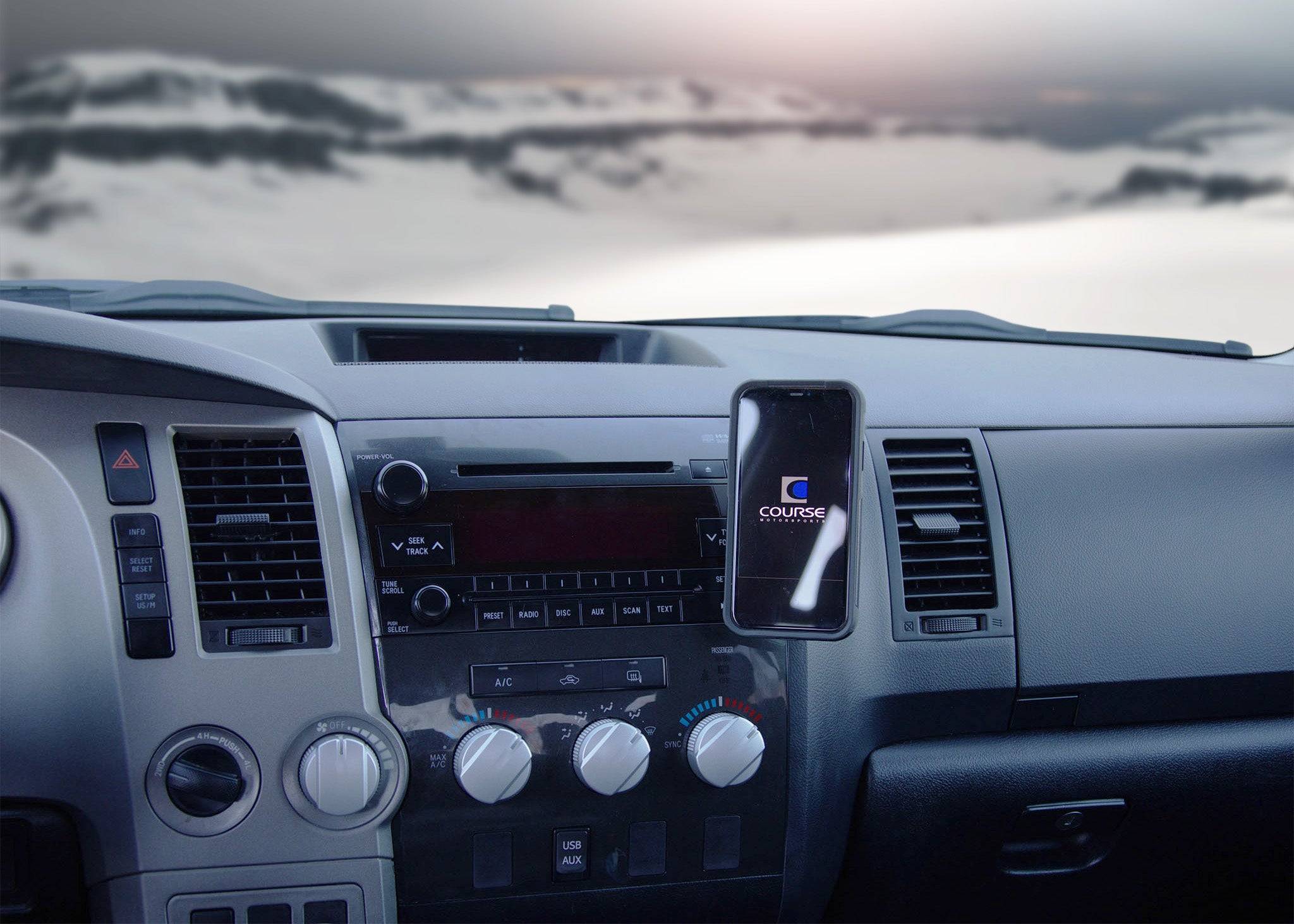 Course Motorsports Phone Mount for Toyota Tundra (2007-2013) Cradle / Magnetic / Magsafe Wireless Charging - Image 5