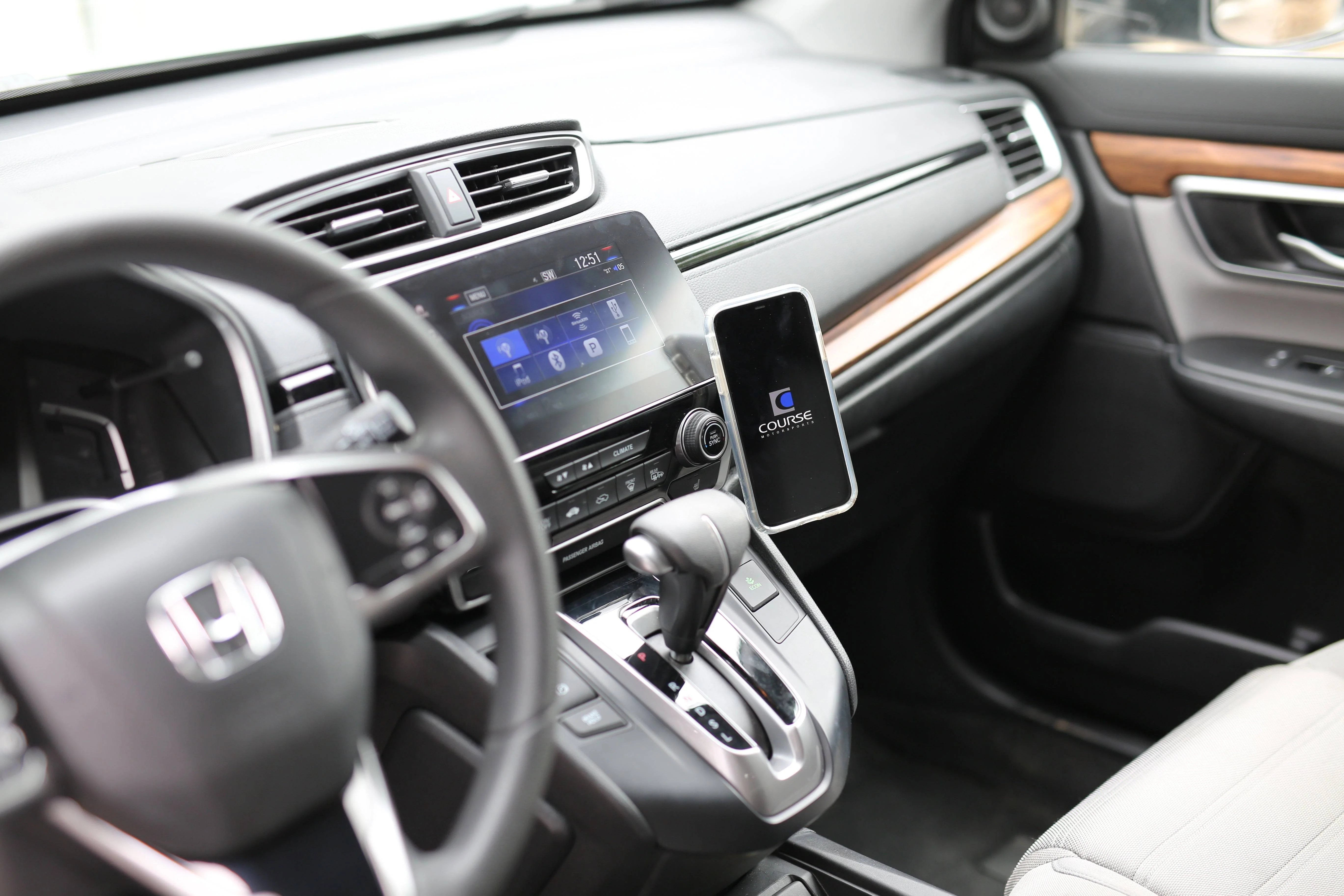 Course Motorsports Phone Mount for Honda CRV (2017-2022) Cradle / Magnetic / Magsafe Wireless Charging - Image 3