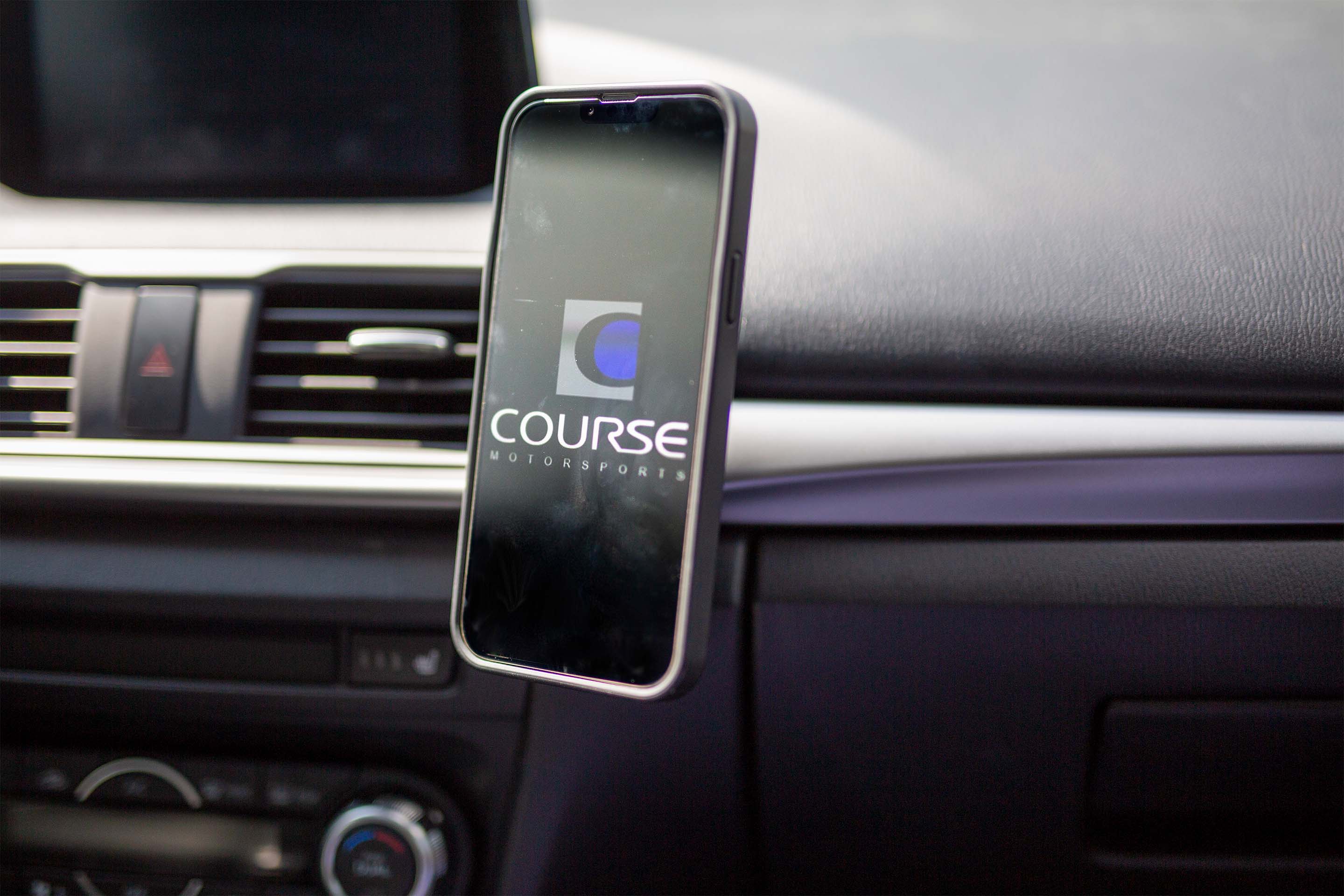 Course Motorsports Phone Mount for Mazda3 (2014-2018) Cradle / Magnetic / MagSafe Wireless charging - Image 4