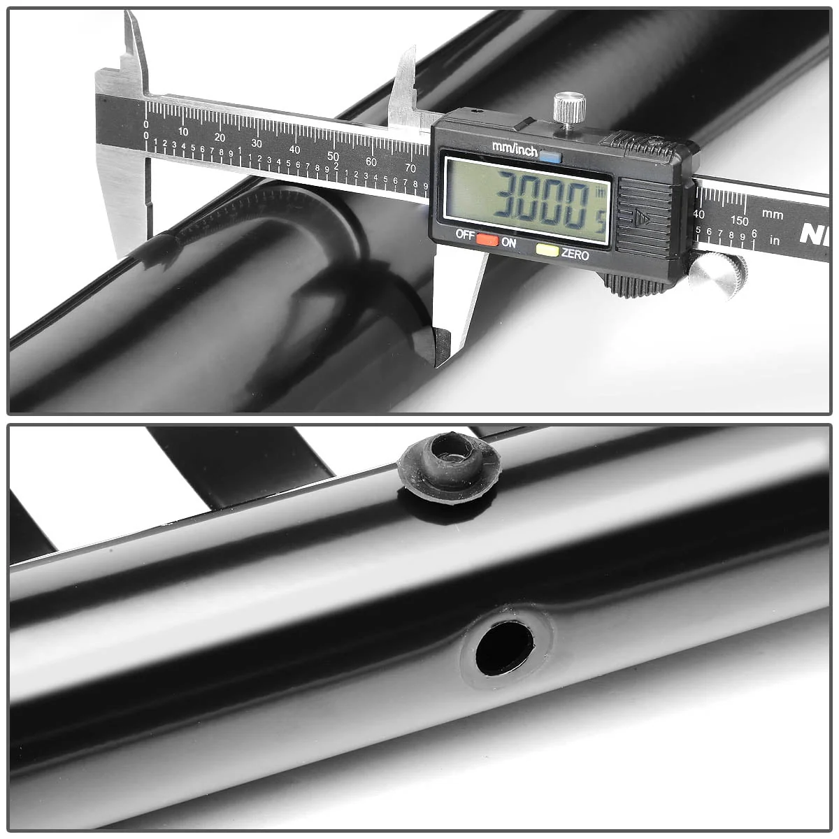 DNA 3" Bull Bar Toyota FJ Cruiser (2007-2014) Black or Chrome - Image 4