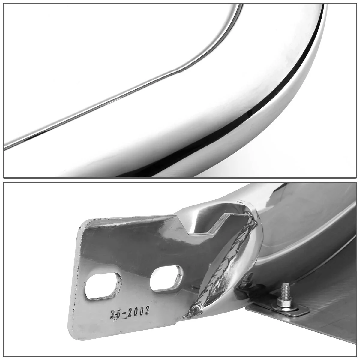 DNA 3" Bull Bar Toyota FJ Cruiser (2007-2014) Black or Chrome - Image 8
