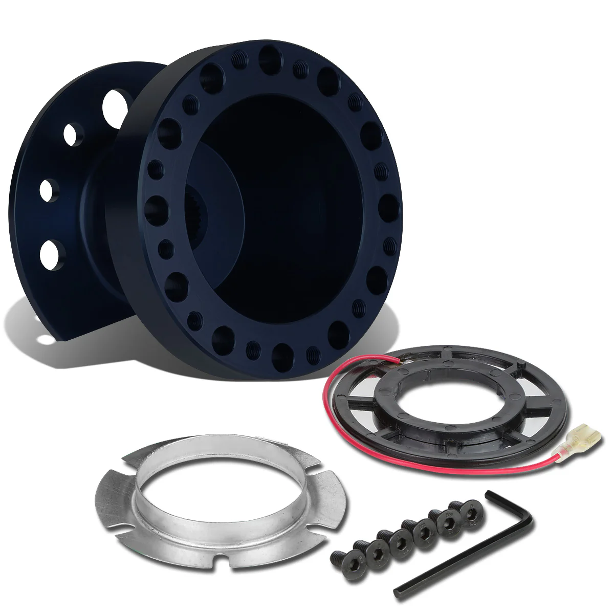 DNA 6-Hole Steering Wheel Hub Acura Integra (1990-2001) Black / Blue / Gold / Red / Silver / Purple - Image 42